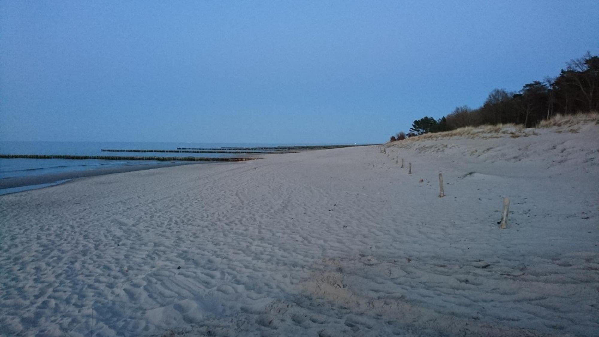 Modernes Appartment, 3 Gehminuten Zum Strand, Pool+Sauna Zempin Eksteriør bilde